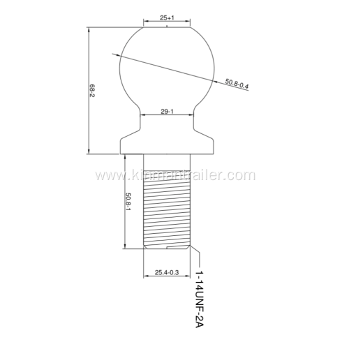 trailer hitch ball hitch drop hitch